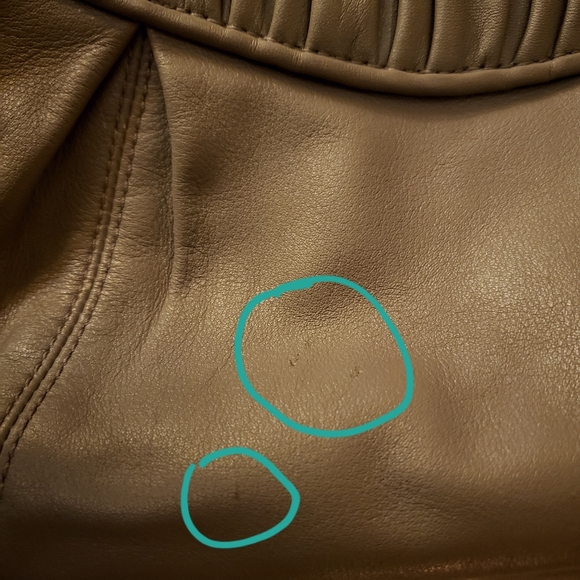 Coach | Ashley Gathered Genuine Leather Satchel - Picture 7 of 8